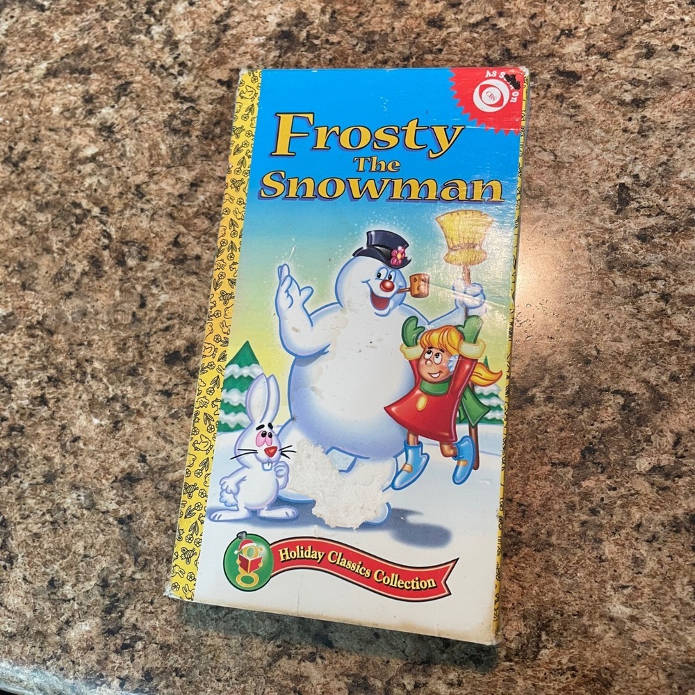 Frosty The Snowman VHS Tape Golden Books‎ Holiday Classics Collection
